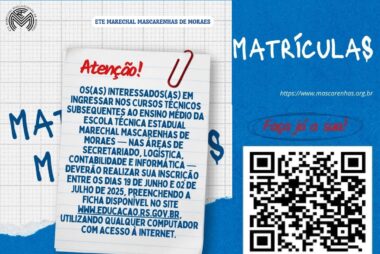 MATRICULAS CURSOS TÉCNICOS